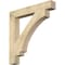 Ekena Millwork Imperial Block Rough Sawn Bracket, Douglas Fir, 6"W x 44"D x 44"H BKT06X44X44IMP05RDF - alternate 1